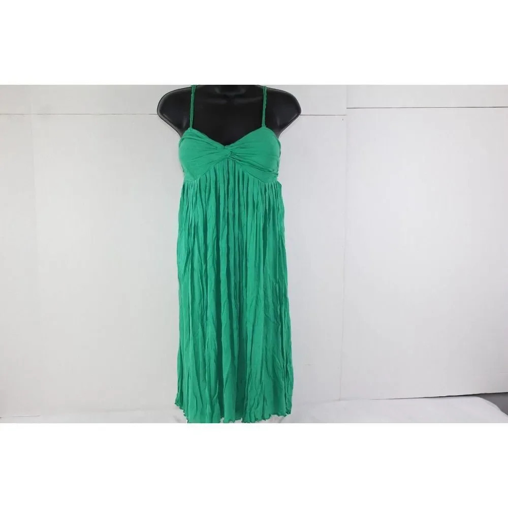 BOSTON PROPER green ladies dress size S